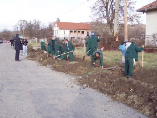Deţinuţii de la Poarta Albă fac amenajări la Cin-Cin